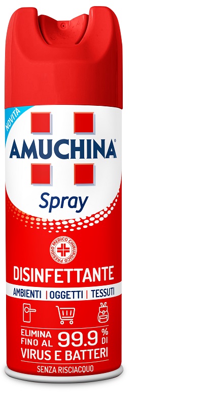AMUCHINA SPRAY AMBIENTI OGGETTI TESSUTI 400 ML - goldeneffe.it