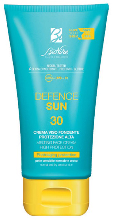 DEFENCE SUN CREMA VISO FONDENTE 30 50 ML - goldeneffe.it