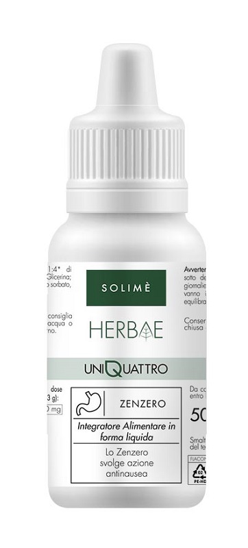 UNIQUATTRO ZENZERO 50 ML - goldeneffe.it