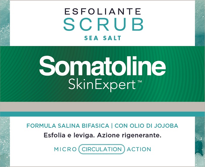SOMATOLINE SKIN EXPERT SCRUB SEA SALT 350 G - goldeneffe.it