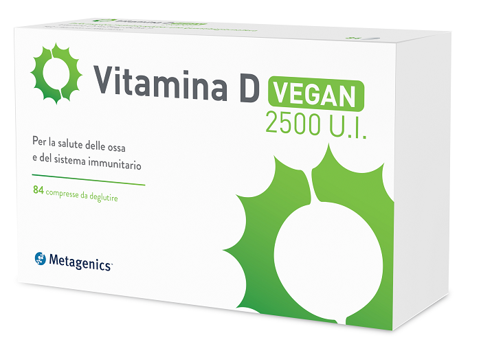 VITAMINA D 2500 UI VEGAN 84 COMPRESSE - goldeneffe.it
