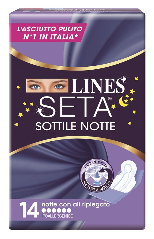 LINES SETA SOTTILE NOTTE CON ALI 14 PEZZI - goldeneffe.it