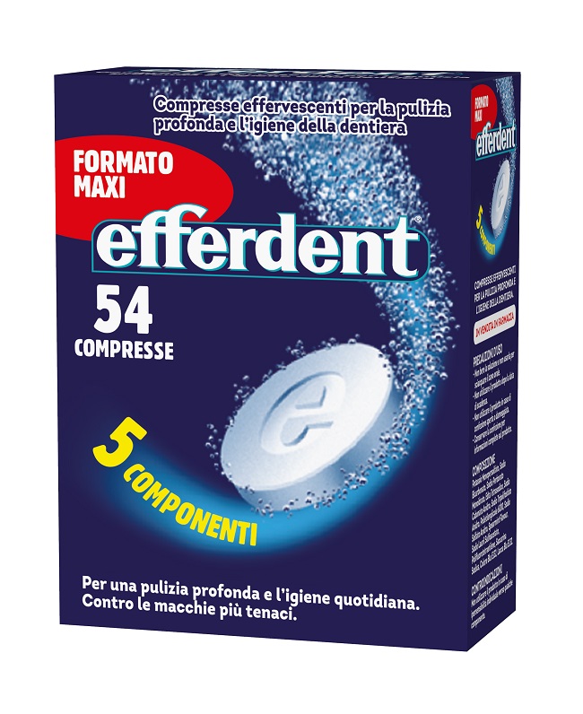 EFFERDENT 54 COMPRESSE EFFERVESCENTI - goldeneffe.it