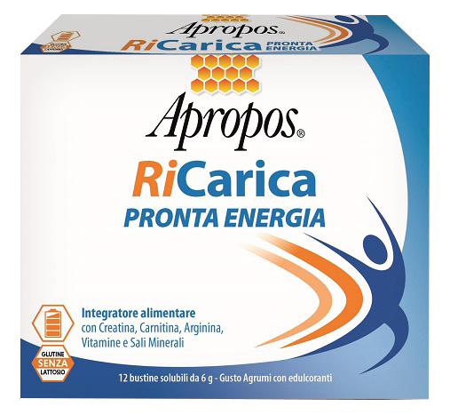 APROPOS RICARICA PRONTA ENERGIA 12 BUSTINE 6 G - goldeneffe.it