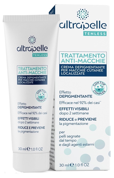 ALTRAPELLE TENLESS TRATTAMENTO ANTI MACCHIE CREMA DEPIGMENTANTE 30 ML - goldeneffe.it