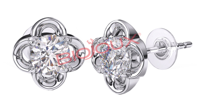 BJT242 ORECCHINO DUCHESS SWAROVSKY CRYSTAL - goldeneffe.it
