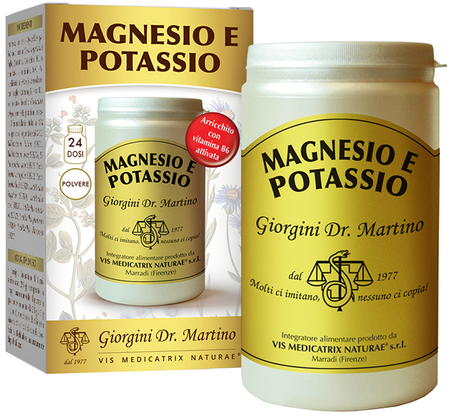 MAGNESIO E POTASSIO POLVERE 360 G - goldeneffe.it
