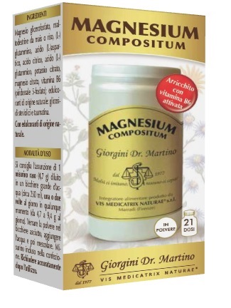 MAGNESIUM COMPOSITUM POLVERE 100 G - goldeneffe.it