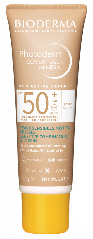 PHOTODERM COVER TOUCH MINERAL DORE' SPF50+ 40 ML - goldeneffe.it