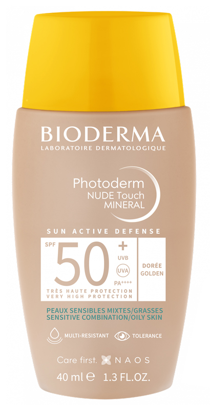 PHOTODERM NUDE TOUCH DORE' SPF50+ 40 ML - goldeneffe.it