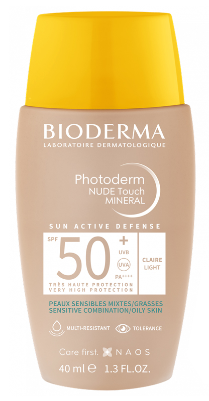 PHOTODERM NUDE TOUCH CLAIRE SPF50+ 40 ML - goldeneffe.it