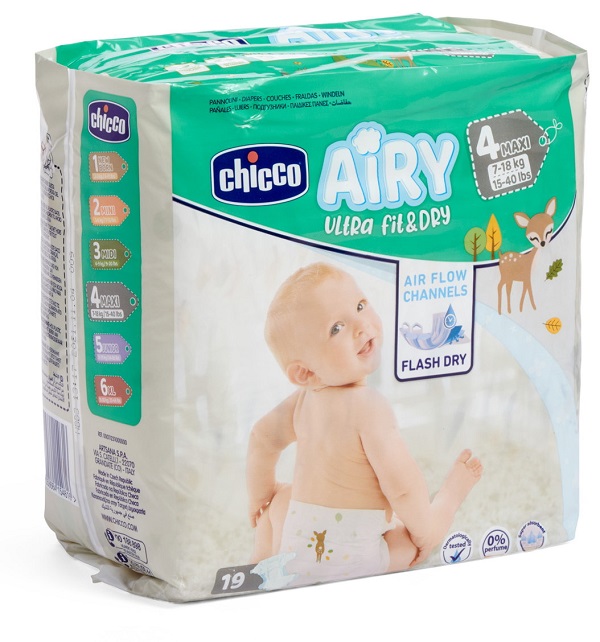 CHICCO PANNOLINI MAXI 19X6 - goldeneffe.it