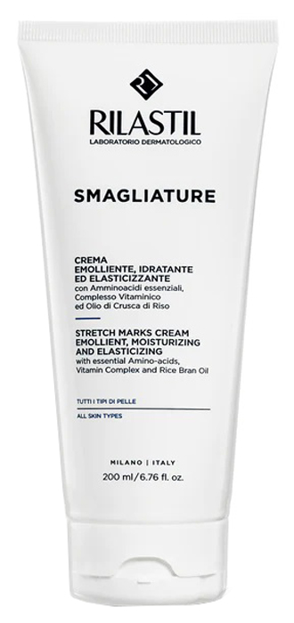 RILASTIL SMAGLIATURE CREMA EMOLLIENTE IDRATANTE ED ELASTICIZZANTE 200 ML - goldeneffe.it