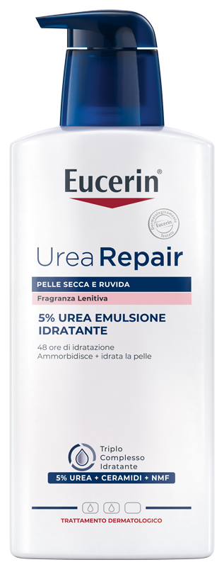 EUCERIN UREAREPAIR 5% EMULSIONE IDRATANTE PROFUMATA 400 ML - goldeneffe.it
