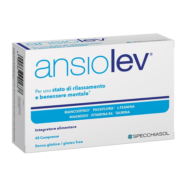 ANSIOLEV 45 COMPRESSE NUOVA FORMULA - goldeneffe.it