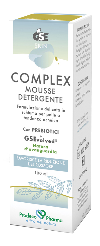 GSE SKIN COMPLEX MOUSSE DETERGENTE PELLE A TENDENZA ACNEICA 100 ML - goldeneffe.it