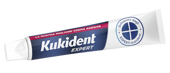 KUKIDENT ULTIMATE FRESCO CREMA ADESIVA DENTIERE 57 G - goldeneffe.it