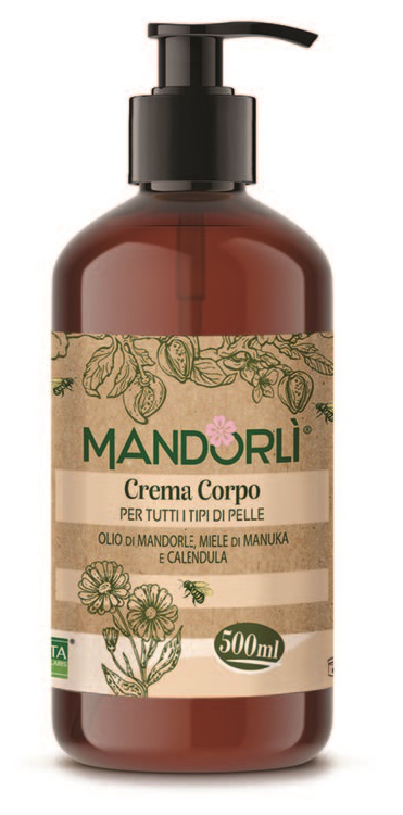 MANDORLI CREMA CORPO PER TUTTI I TIPI DI PELLE 500 ML - goldeneffe.it