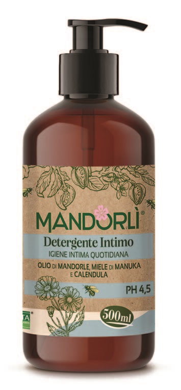 MANDORLI DETERGENTE INTIMO IGIENE INTIMA QUOTIDIANA 500 ML - goldeneffe.it