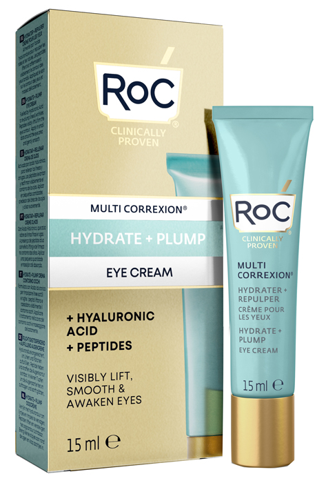 ROC MULTI CORREXION HYDRATE+ PLUMP CREMA OCCHI 15 ML - goldeneffe.it