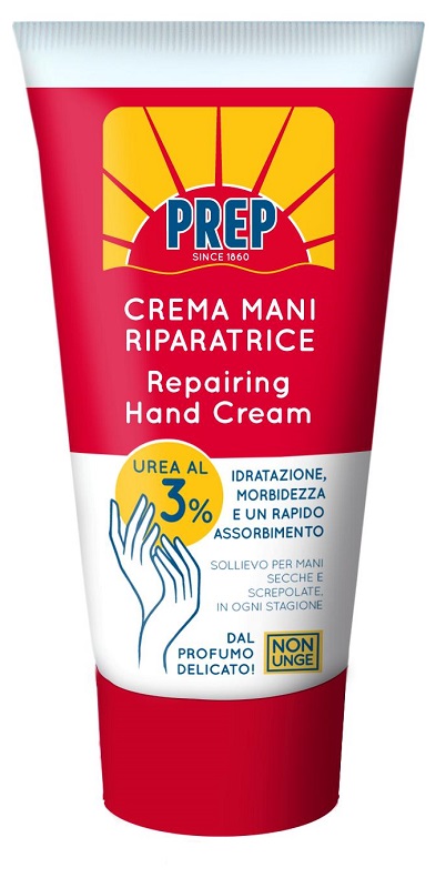 PREP CREMA MANI RIPARATRICE UREA AL 3% 75 ML - goldeneffe.it
