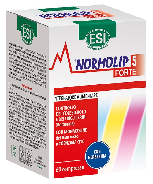 ESI NORMOLIP 5 FORTE 60 COMPRESSE - goldeneffe.it