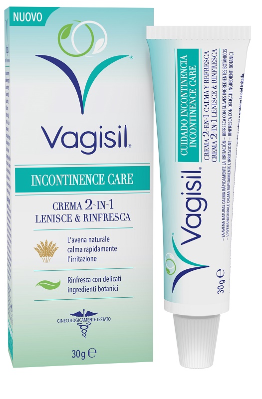 VAGISIL INCONTINENCE CARE CREMA 2IN1 LENISCE & RINFRESCA 30 G - goldeneffe.it