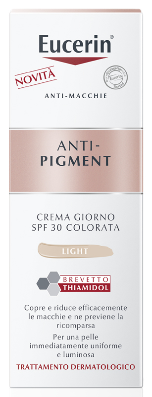 EUCERIN ANTI-PIGMENT GIORNO SPF30 COLORATO LIGHT 50 ML - goldeneffe.it