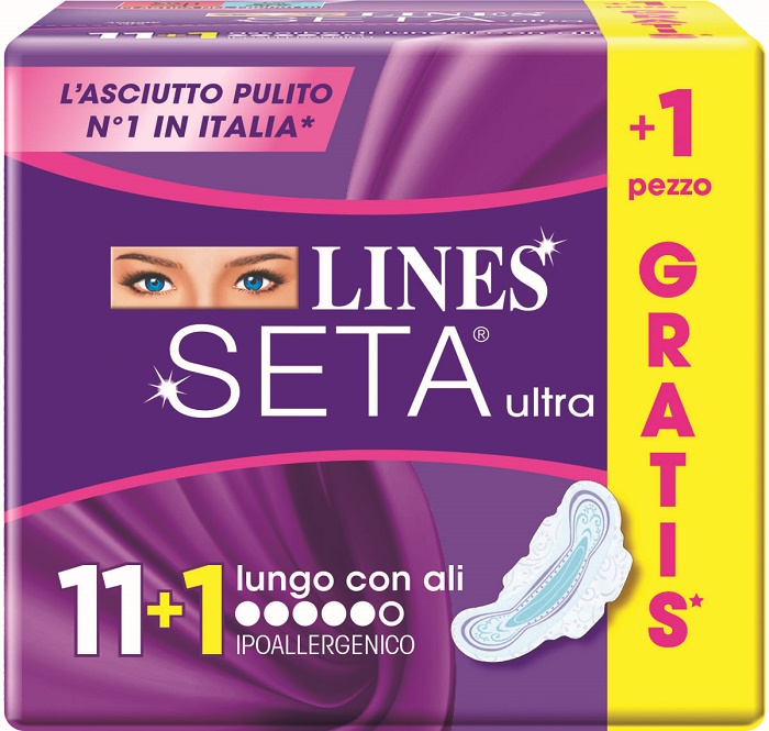 LINES SETA ULTRA LUNGO ALI CP 11+1 GRATIS - goldeneffe.it