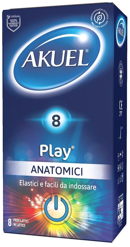 PROFILATTICO AKUEL PLAY ANATOMICO 8 PEZZI - goldeneffe.it