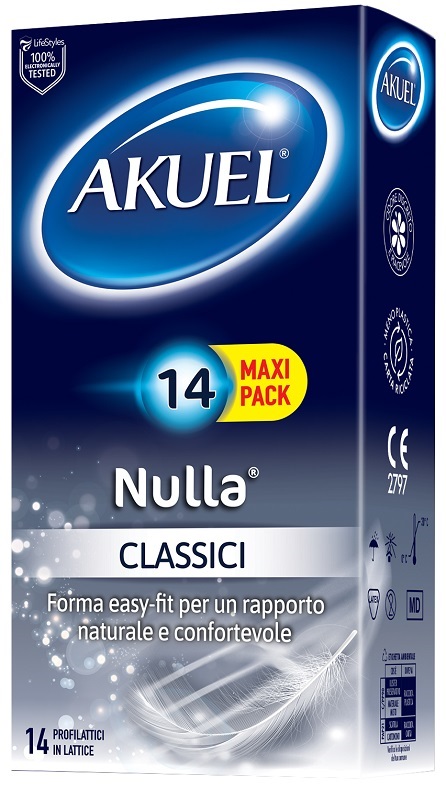 PROFILATTICO AKUEL NULLA CLASSICO 14 PEZZI - goldeneffe.it