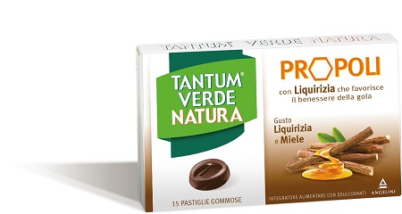TANTUM VERDE NATURA 15 PASTIGLIE LIQUIRIZIA - goldeneffe.it