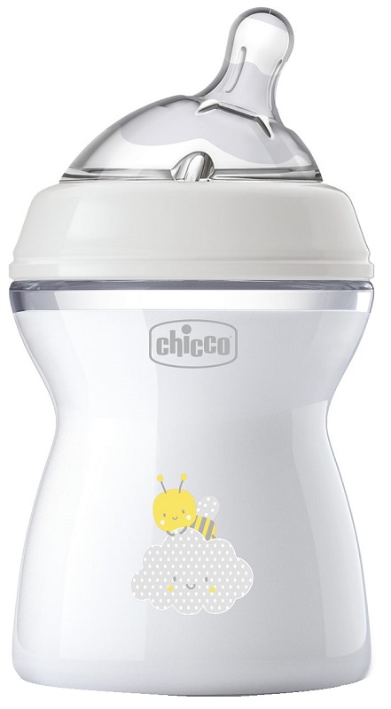 CHICCO BIBERON NAT FEEL PP 2M+ 250 ML UNISEX - goldeneffe.it