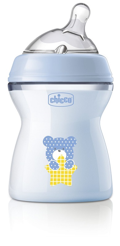 CHICCO BIBERON NAT FEEL PP 2M+ 250 ML BIMBO - goldeneffe.it