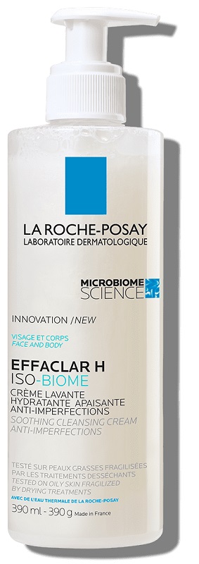 EFFACLAR H ISO BIOME CREMA LAVANTE 400 ML - goldeneffe.it