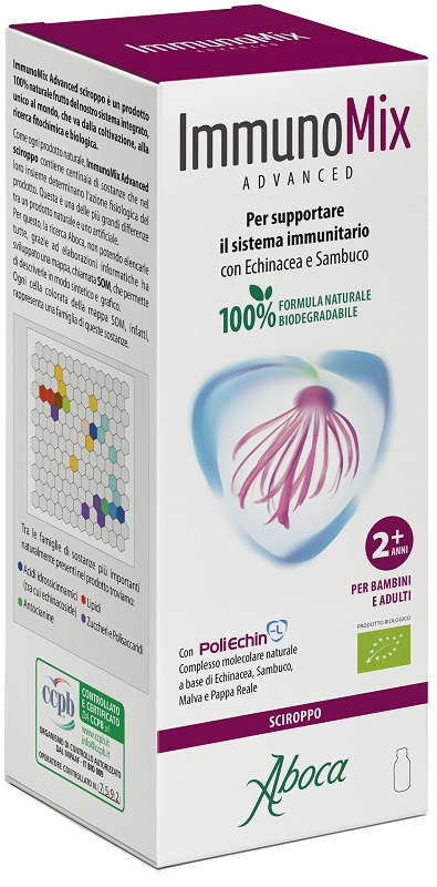 IMMUNOMIX ADVANCED SCIROPPO 210 G - goldeneffe.it