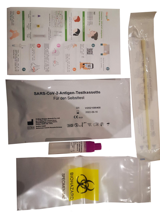 TEST ANTIGENICO RAPIDO COVID-19 HOTGEN AUTODIAGNOSTICO DETERMINAZIONE QUALITATIVA ANTIGENI SARS-COV-2 IN TAMPONI NASALI MEDIANTE IMMUNOCROMATOGRAFIA - goldeneffe.it