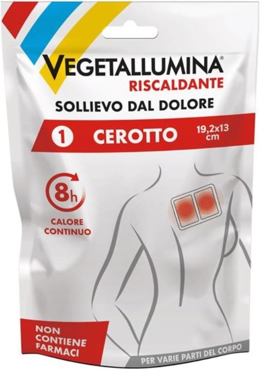 VEGETALLUMINA CEROTTO RISCALDANTE 1 PEZZO - goldeneffe.it