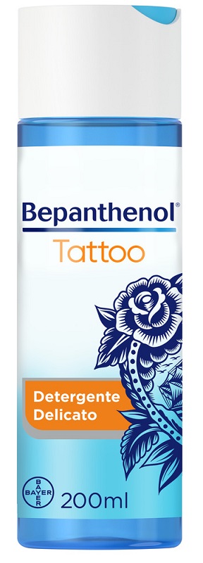 BEPANTHENOL TATTOO DETERGENTE DELICATO 200 ML - goldeneffe.it