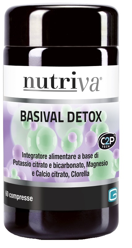 NUTRIVA BASIVAL DETOX 60 COMPRESSE - goldeneffe.it
