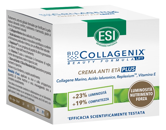 ESI BIOCOLLAGENIX CREMA ANTIETA' PLUS 50 ML - goldeneffe.it