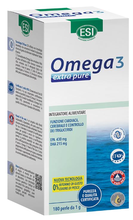 ESI OMEGA 3 EXTRA PURE 120 + 60 PERLE OFFERTA - goldeneffe.it