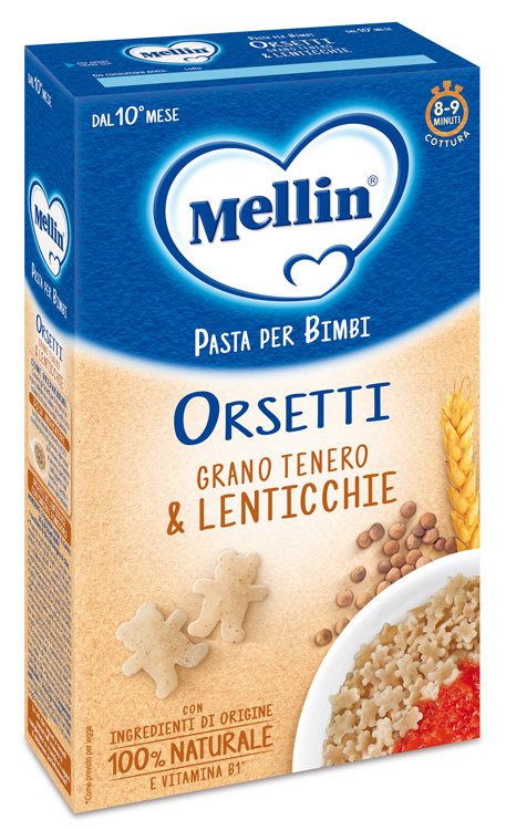 MELLIN ORSETTI CON LENTICCHIE 280 G - goldeneffe.it