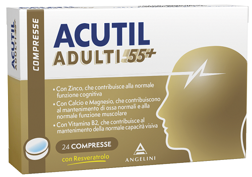 ACUTIL ADULTI 55+ 24 COMPRESSE IT - goldeneffe.it