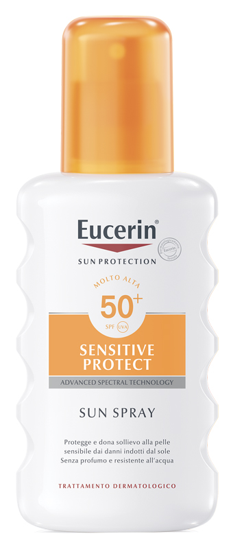 EUCERIN SUN PROTECTION SPF50+ 200 ML UNPERFUME - goldeneffe.it