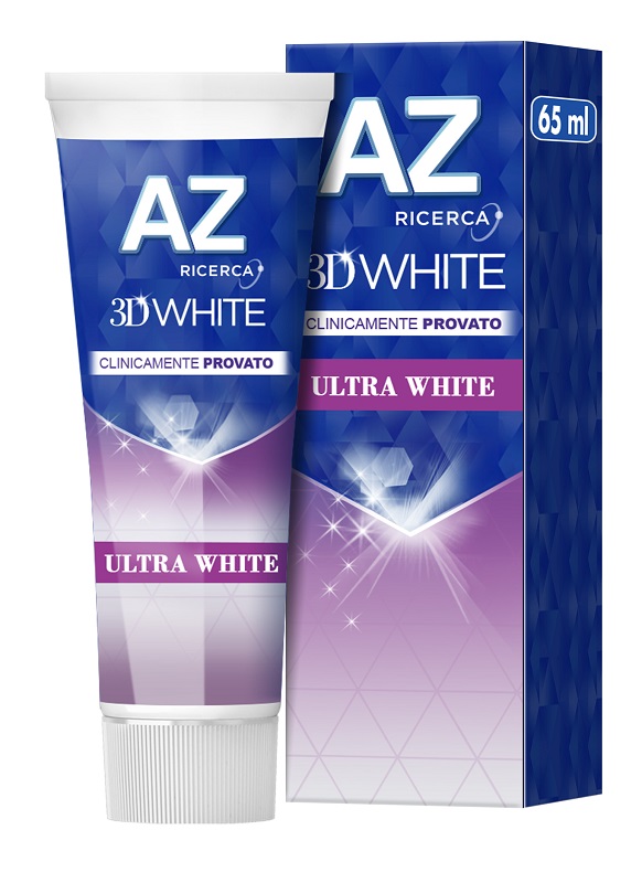 AZ 3D ULTRAWHITE DENTIFRICIO 65 ML - goldeneffe.it
