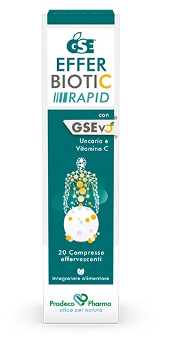 GSE EFFERBIOTIC RAPID 20 COMPRESSE - goldeneffe.it