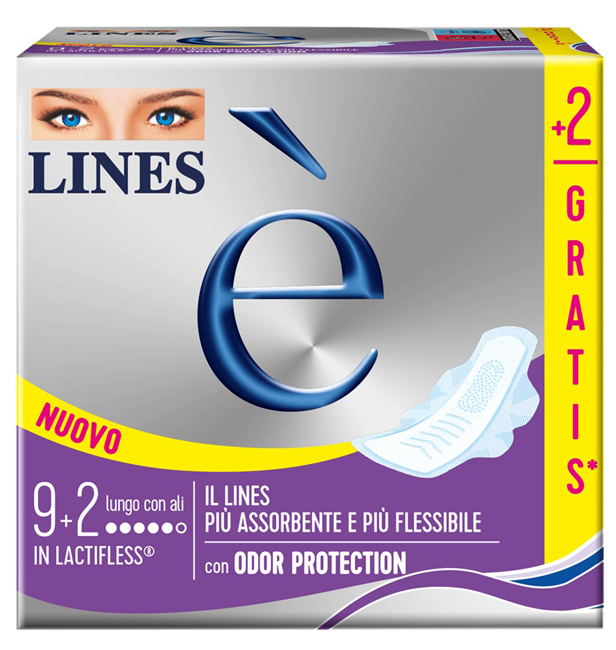 LINES E' LUNGO CARRY PACK 9 + 2 PEZZI - goldeneffe.it