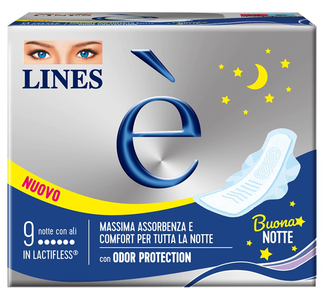 LINES E' NOTTE CARRY PACK 9 PEZZI - goldeneffe.it
