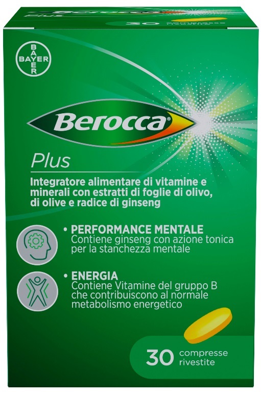 BEROCCA PLUS 30 COMPRESSE - goldeneffe.it